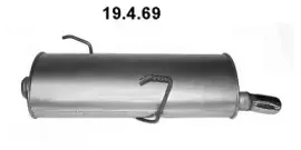 Глушитель выхлопных газов конечный EBERSPÄCHER купить