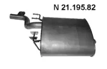 Глушитель выхлопных газов конечный EBERSPÄCHER купить