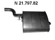 Глушитель выхлопных газов конечный EBERSPÄCHER купить