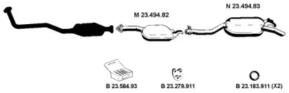Система выпуска ОГ EBERSPÄCHER купить