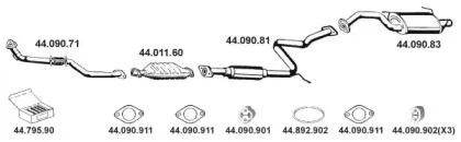Система выпуска ОГ EBERSPÄCHER купить