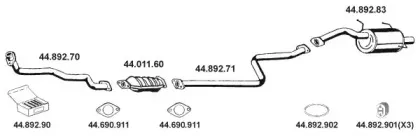 Система выпуска ОГ EBERSPÄCHER купить