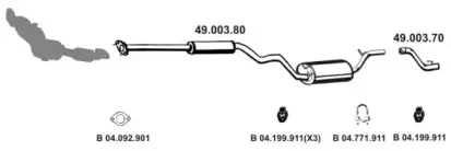Система выпуска ОГ EBERSPÄCHER купить