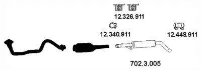 Система выпуска ОГ EBERSPÄCHER купить