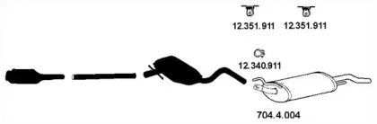 Система выпуска ОГ EBERSPÄCHER купить