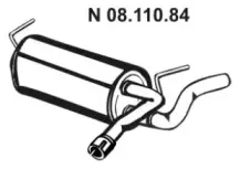 Глушитель выхлопных газов конечный EBERSPÄCHER купить