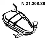 Глушитель выхлопных газов конечный EBERSPÄCHER купить