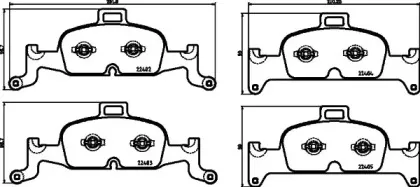 Комплект тормозных колодок, дисковый тормоз MINTEX купить