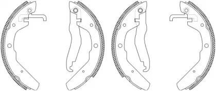 Комплект тормозных колодок MINTEX купить