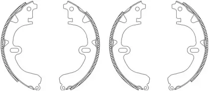 Комплект тормозных колодок MINTEX купить