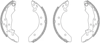 Комплект тормозных колодок MINTEX купить