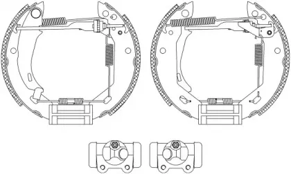 Комплект тормозных колодок MINTEX купить