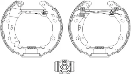 Комплект тормозных колодок MINTEX купить