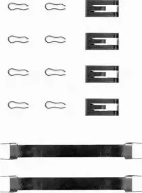 Комплектующие, колодки дискового тормоза MINTEX купить