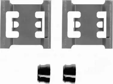 Комплектующие, колодки дискового тормоза MINTEX купить