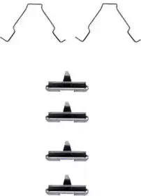 Комплектующие, колодки дискового тормоза MINTEX купить