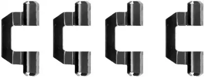 Комплектующие, колодки дискового тормоза MINTEX купить