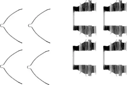 Комплектующие, колодки дискового тормоза MINTEX купить