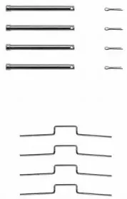 Комплектующие, колодки дискового тормоза MINTEX купить