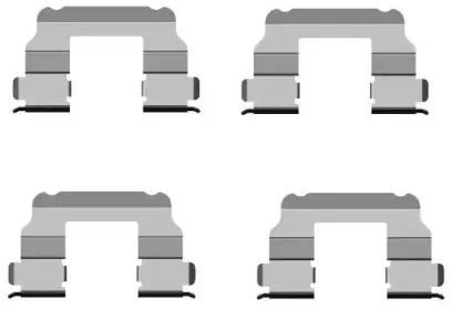 Комплектующие, колодки дискового тормоза MINTEX купить