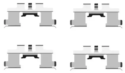 Комплектующие, колодки дискового тормоза MINTEX купить