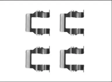 Комплектующие, колодки дискового тормоза MINTEX купить