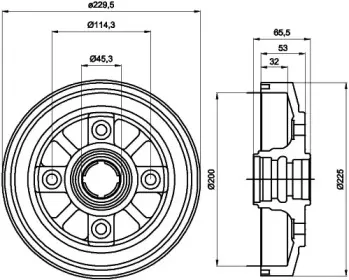 Тормозной барабан MINTEX купить