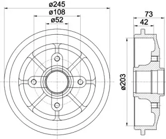 Тормозной барабан MINTEX купить