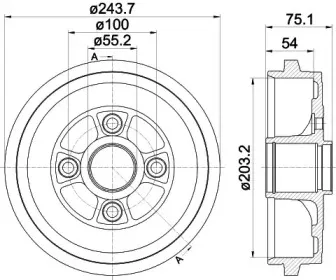 Тормозной барабан MINTEX купить