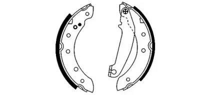 Комплект тормозных колодок MINTEX купить