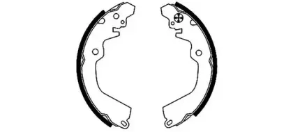 Комплект тормозных колодок MINTEX купить