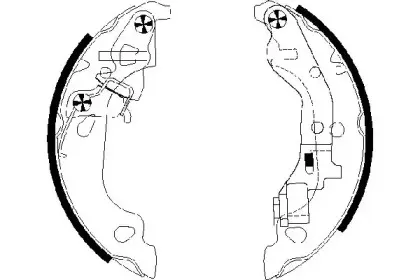 Комплект тормозных колодок MINTEX купить