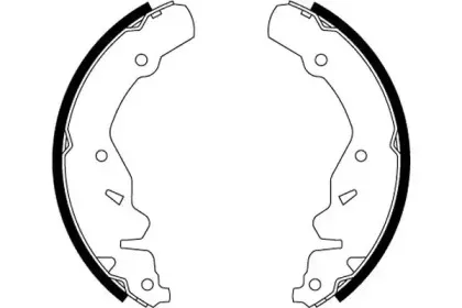 Комплект тормозных колодок MINTEX купить