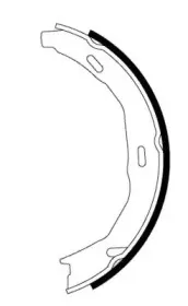 Комплект тормозных колодок, стояночная тормозная система MINTEX купить