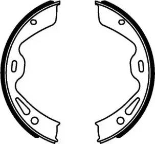 Комплект тормозных колодок, стояночная тормозная система MINTEX купить