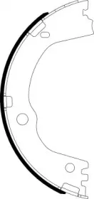 Комплект тормозных колодок, стояночная тормозная система MINTEX купить