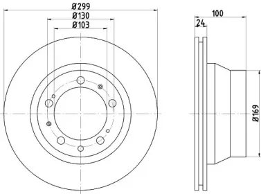 Тормозной диск MINTEX купить