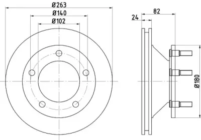 Тормозной диск MINTEX купить