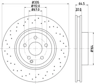 Тормозной диск MINTEX купить