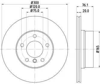 Тормозной диск MINTEX купить