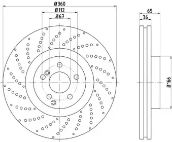 Тормозной диск MINTEX купить