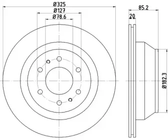 Тормозной диск MINTEX купить