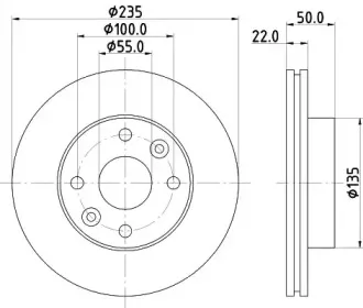 Тормозной диск MINTEX купить