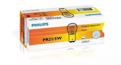 12495CP (PHILIPS) PR21/5W 12V 21/5W BAW15d PHILIPS купить