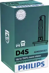 42402XV2C1 (PHILIPS) D4S X-tremeVision gen2 +150% more vision PHILIPS купить