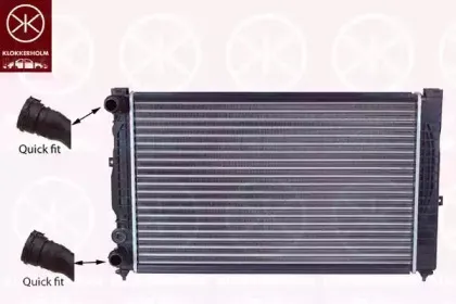 Радиатор, охлаждение двигателя KLOKKERHOLM купить