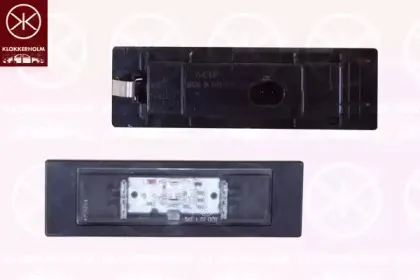 Фонарь освещения номерного знака KLOKKERHOLM купить