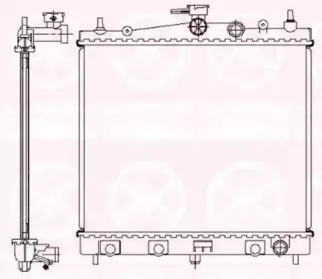 Радиатор, охлаждение двигателя KLOKKERHOLM купить