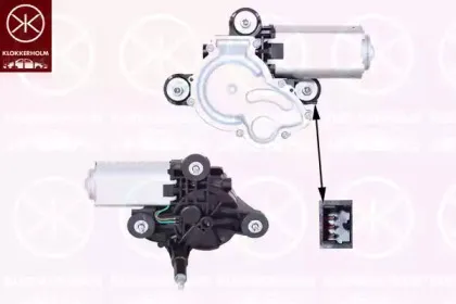 Двигатель стеклоочистителя KLOKKERHOLM купить