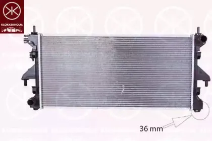 Радиатор, охлаждение двигателя KLOKKERHOLM купить